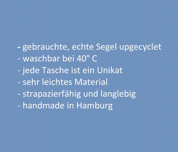 Segeltuchrucksack mit oranger 5